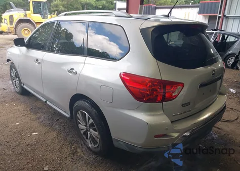 2017 Nissan Pathfinder Sv z USA, uszkodzony, nr VIN 5N1DR2MN5HC663188